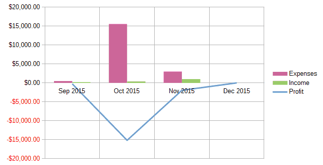 My Monthly Income Report: November 2015
