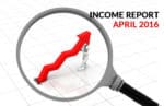 April 2016 Income Report