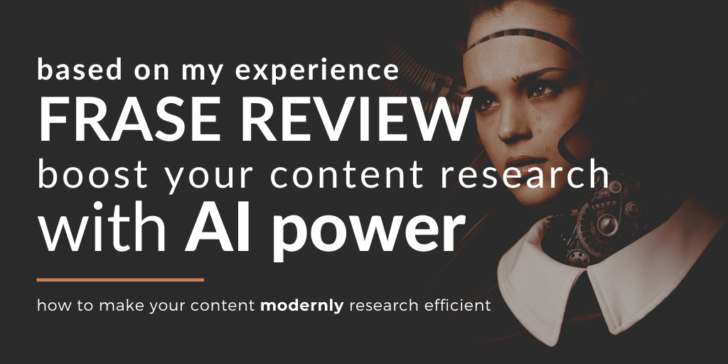 Frase review: AI powered content research tool
