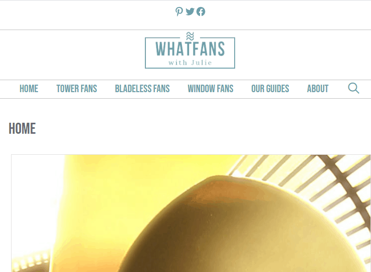 WhatFans blog homepage
